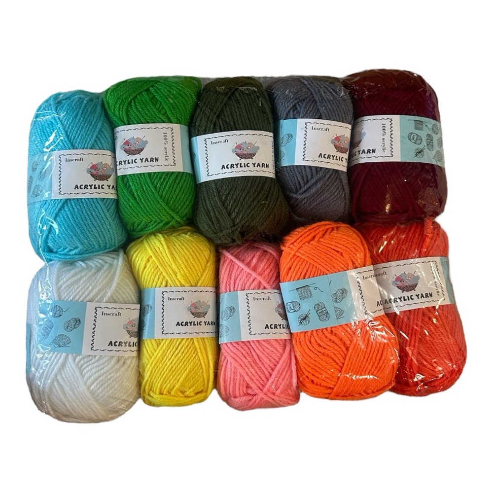 Acrylic yarn for knitting- will include a gift !